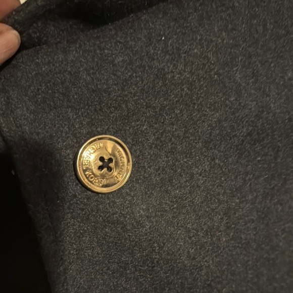 Michael Kors Black Wool Coat - Picture 8 of 15